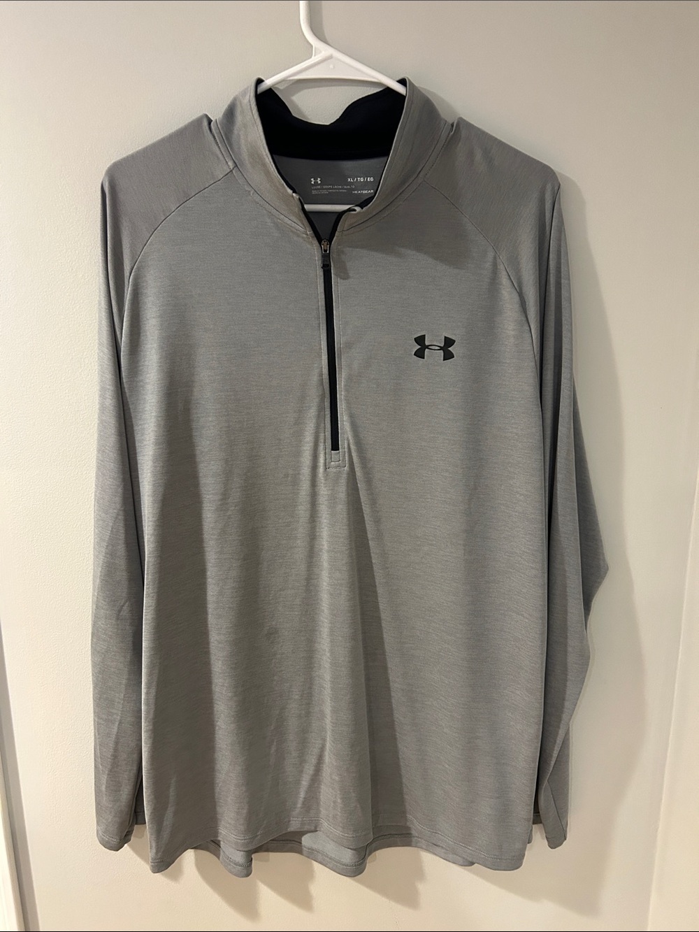Under Armour Gray Quarter-Zip Performance Pullover